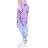 Women Leggings Unicorn And Sweets Printing