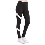 Women's Sporting Leggings Black Print Workout